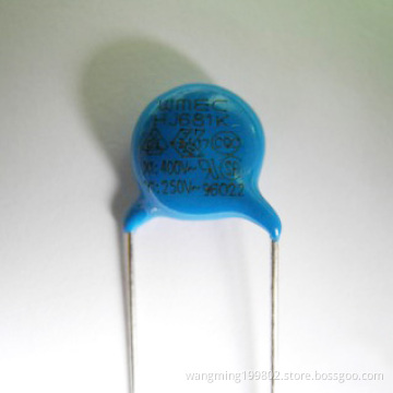 Safety Recognized Ceramic Capacitors 250V or 400V